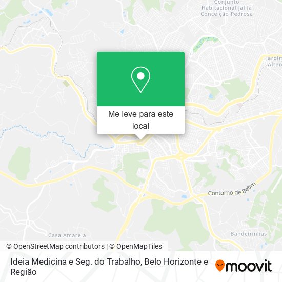 Ideia Medicina e Seg. do Trabalho mapa