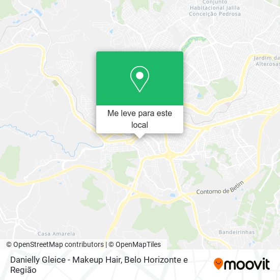 Danielly Gleice - Makeup Hair mapa