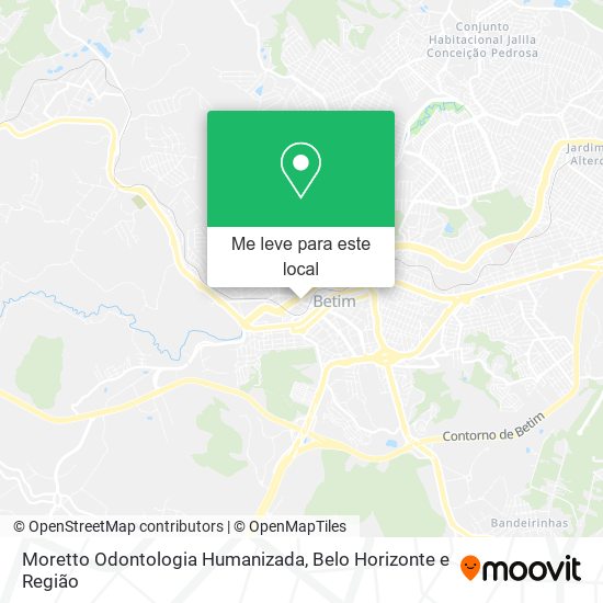Moretto Odontologia Humanizada mapa