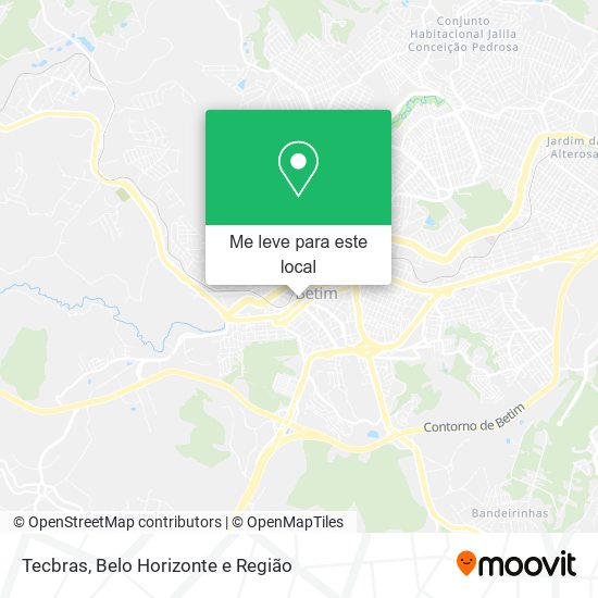 Tecbras mapa