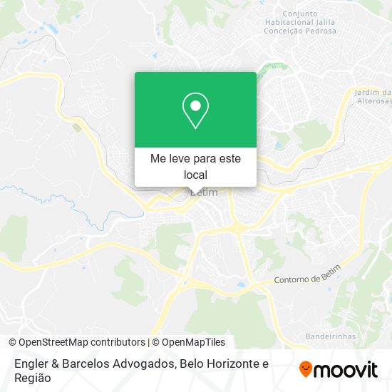 Engler & Barcelos Advogados mapa