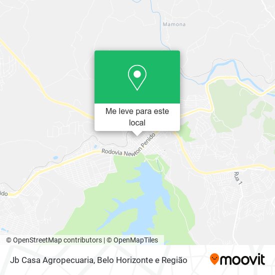 Jb Casa Agropecuaria mapa