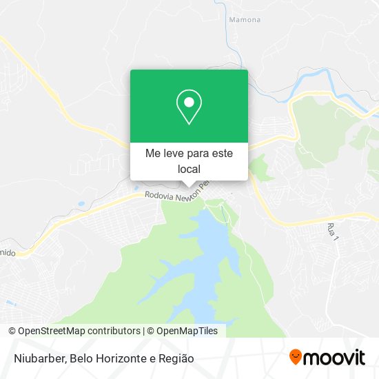 Niubarber mapa