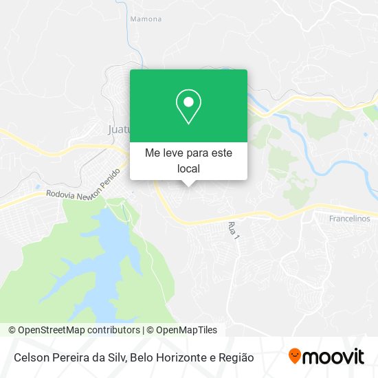 Celson Pereira da Silv mapa