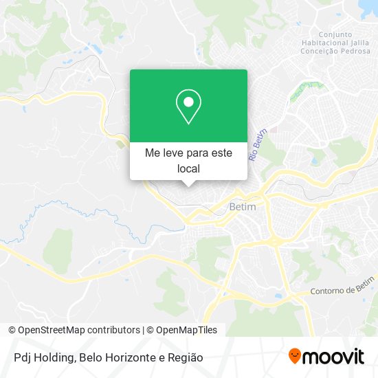 Pdj Holding mapa