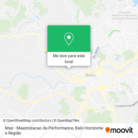 Mxp - Maximizacao de Performance mapa