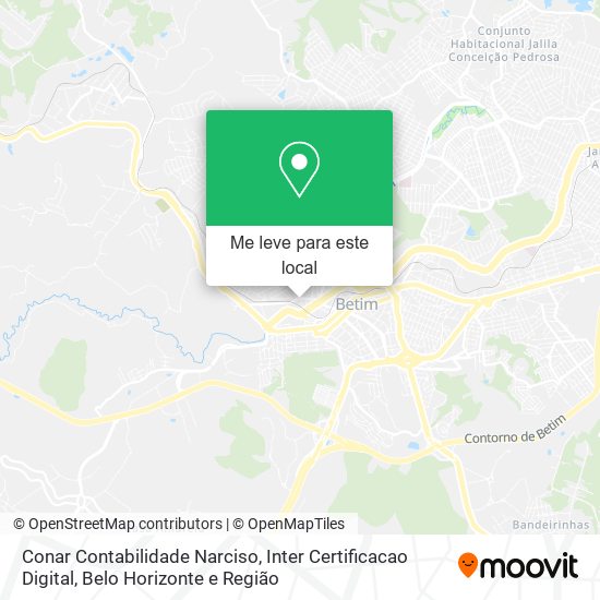 Conar Contabilidade Narciso, Inter Certificacao Digital mapa
