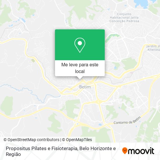 Propositus Pilates e Fisioterapia mapa