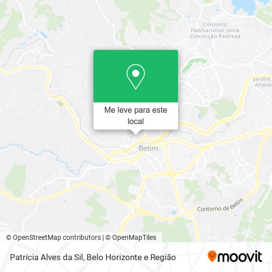 Patrícia Alves da Sil mapa