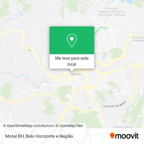 Motel BH mapa