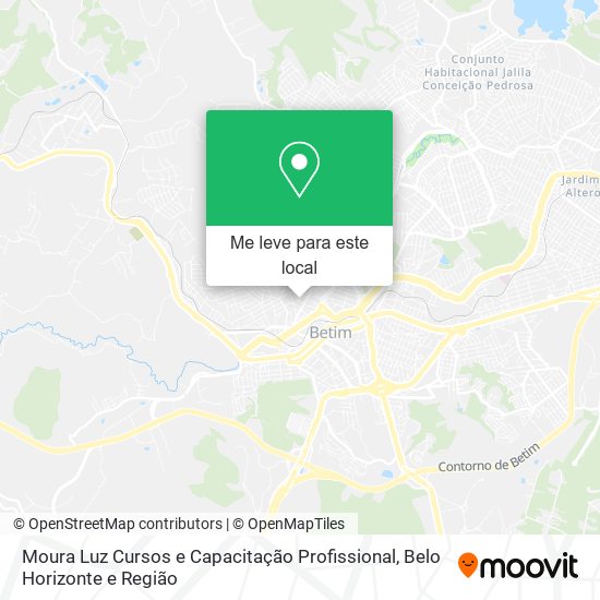Moura Luz Cursos e Capacitação Profissional mapa