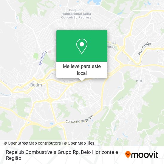 Repelub Combustíveis Grupo Rp mapa