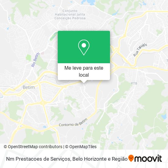 Nm Prestacoes de Serviços mapa