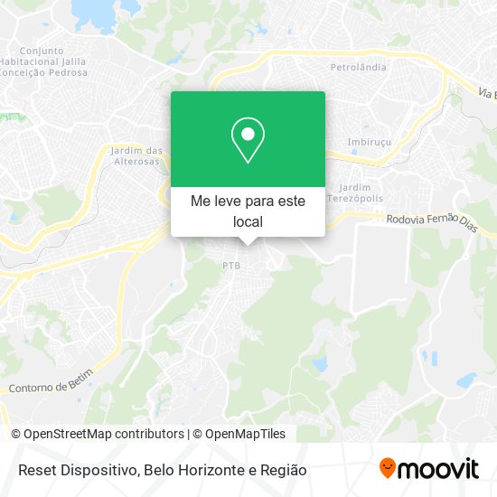 Reset Dispositivo mapa