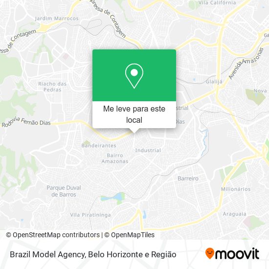 Brazil Model Agency mapa