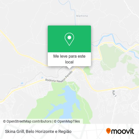Skina Grill mapa