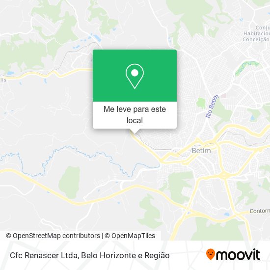 Cfc Renascer Ltda mapa