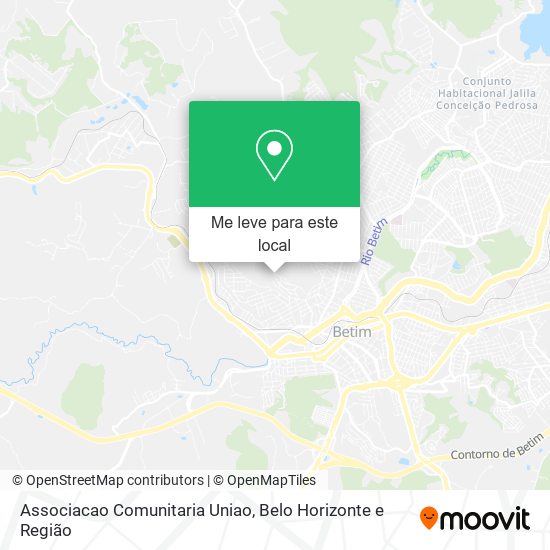 Associacao Comunitaria Uniao mapa