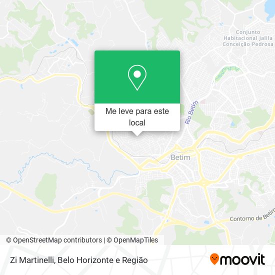 Zi Martinelli mapa