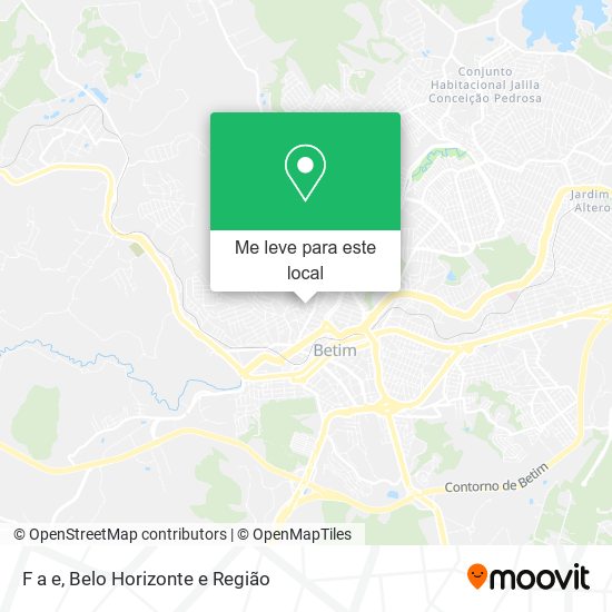F a e mapa