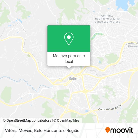 Vitória Moveis mapa