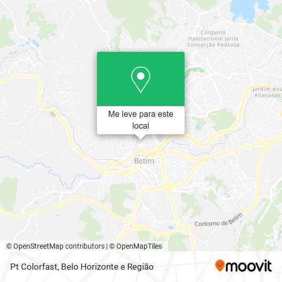 Pt Colorfast mapa