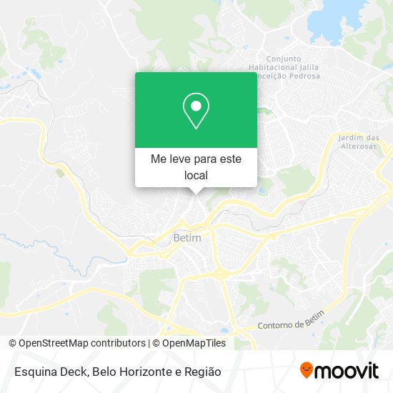 Esquina Deck mapa