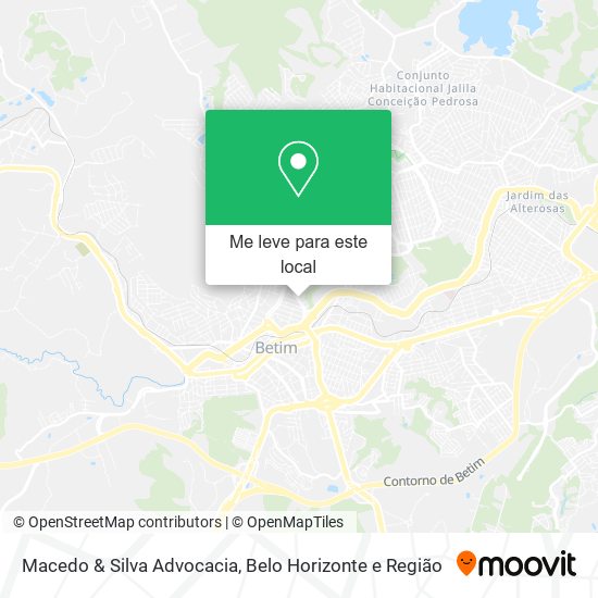 Macedo & Silva Advocacia mapa