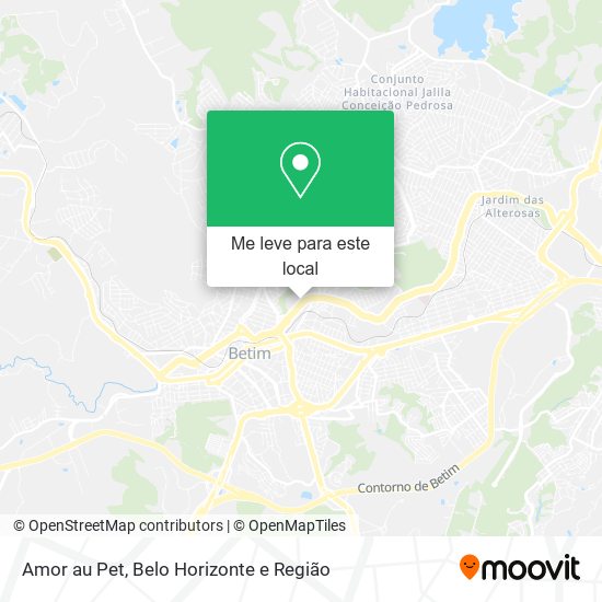 Amor au Pet mapa