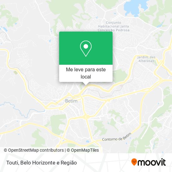 Touti mapa