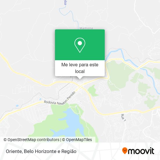 Oriente mapa