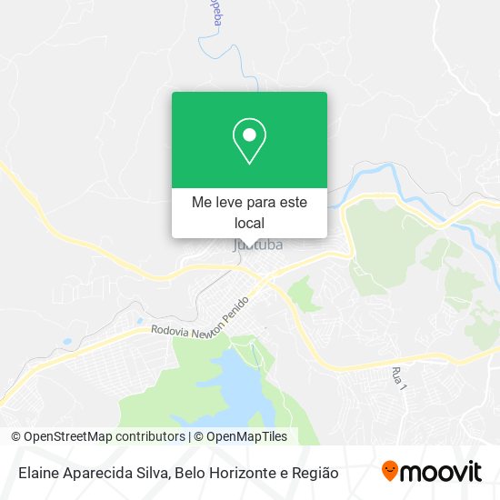 Elaine Aparecida Silva mapa