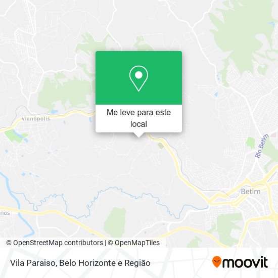 Vila Paraiso mapa
