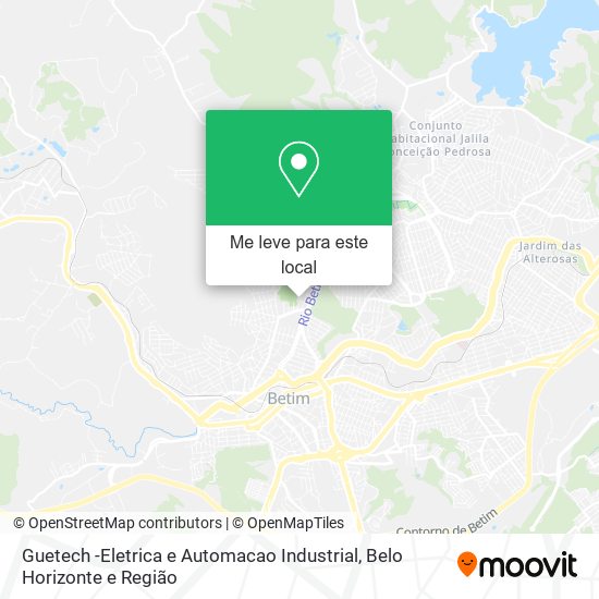 Guetech -Eletrica e Automacao Industrial mapa