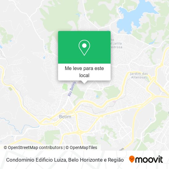 Condominio Edificio Luiza mapa