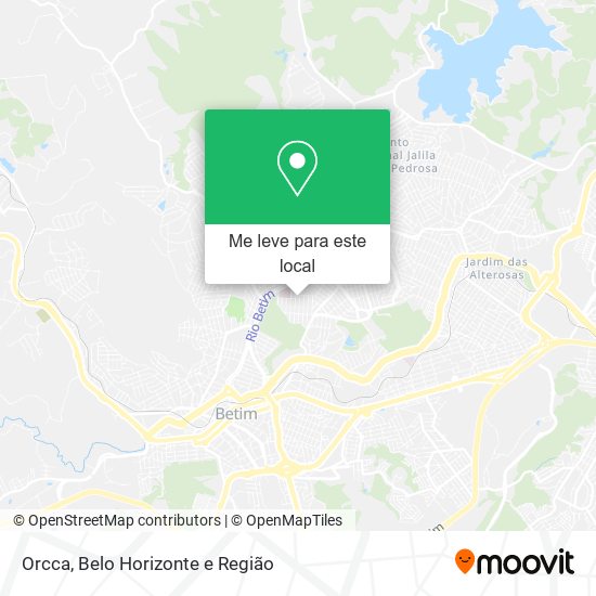 Orcca mapa