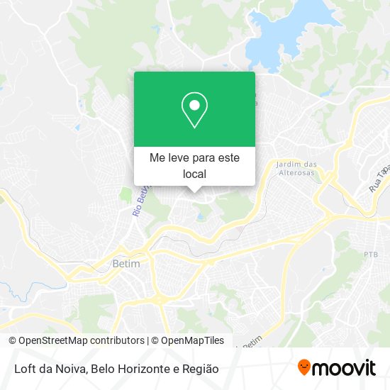 Loft da Noiva mapa