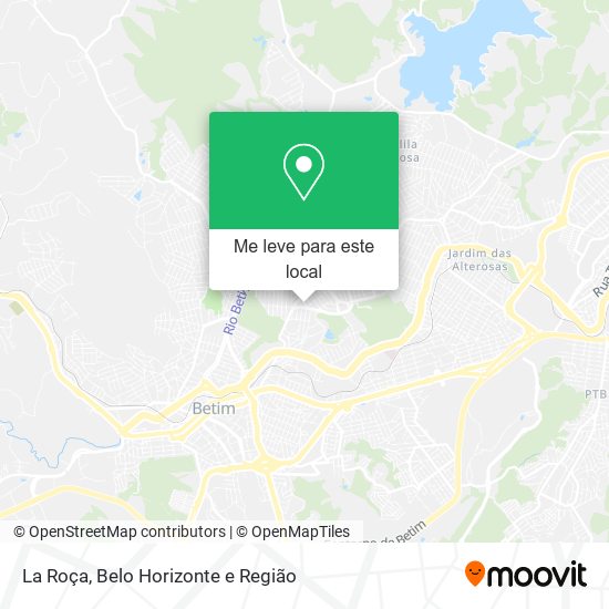 La Roça mapa