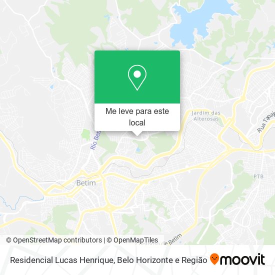 Residencial Lucas Henrique mapa
