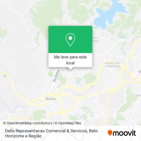 Della Representacao Comercial & Servicos mapa