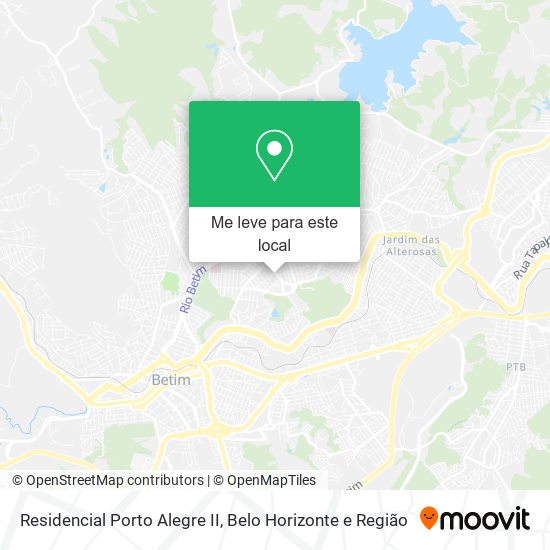 Residencial Porto Alegre II mapa