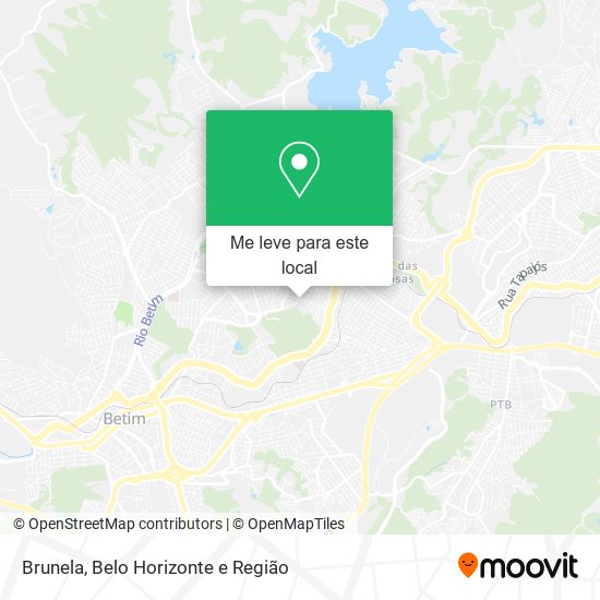 Brunela mapa