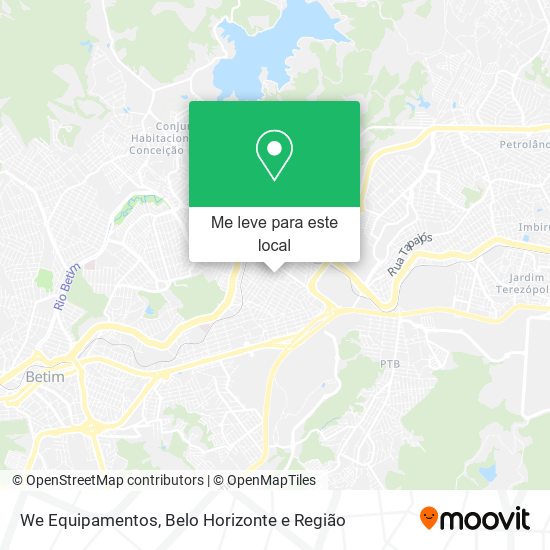 We Equipamentos mapa