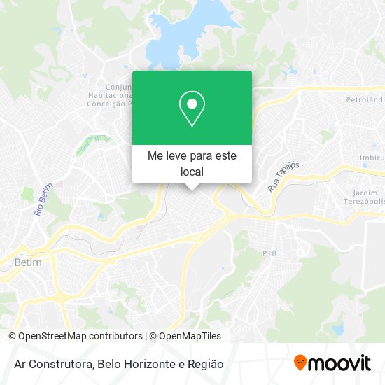 Ar Construtora mapa