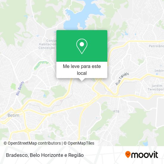 Bradesco mapa