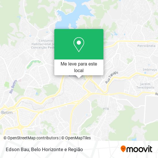 Edson Bau mapa