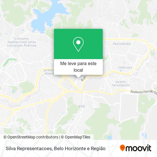 Silva Representacoes mapa