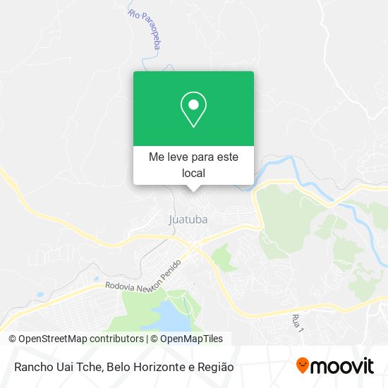 Rancho Uai Tche mapa