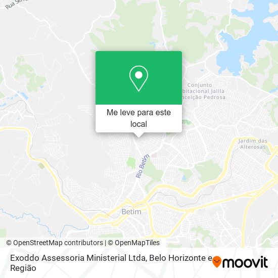 Exoddo Assessoria Ministerial Ltda mapa