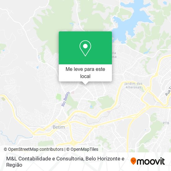 M&L Contabilidade e Consultoria mapa